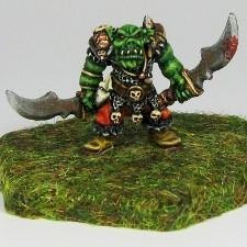 Demonworld 15 mm Wahngrok Ork Hero by Postumus