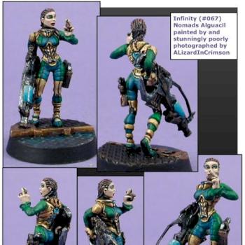 infinity kick a$$ lady by ALizardInCrimson