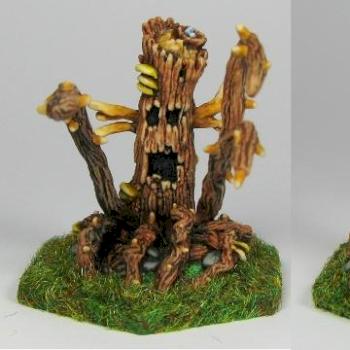 Demonworld 15 mm Tree Elemental (part of druid's circle) by Postumus
