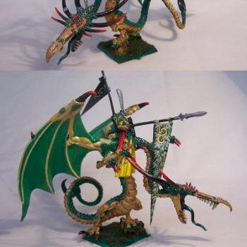 Wood Elf Dragon by gordont