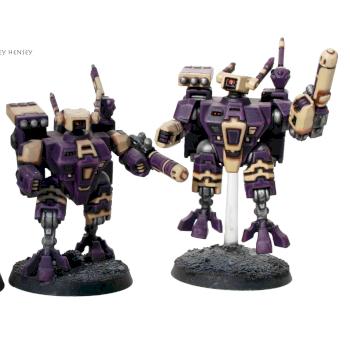 tau crisis battlesuit by ashley hensey