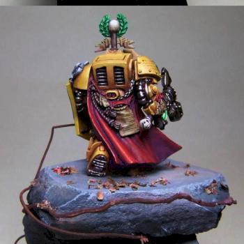 Imperial Fists Captain Darnath Lysander by andee