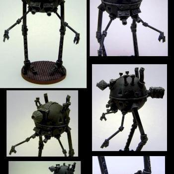 The Iron Caterpillar (head) by Dutch Mogul