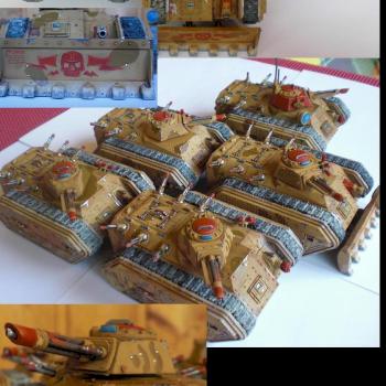 Imperial Guard Chimeras by NothingInCommon