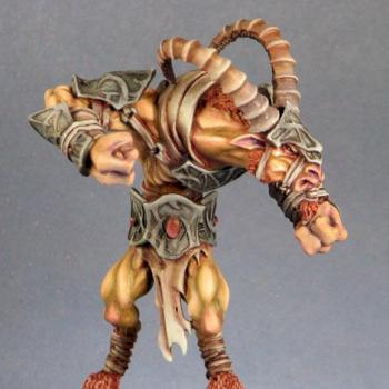 Shadowhorn Satyr by odinsgrandson
