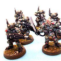 Cadian Kasrkin Squad by Mak5