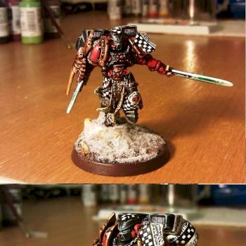 Space Marine Commander by Squiggles