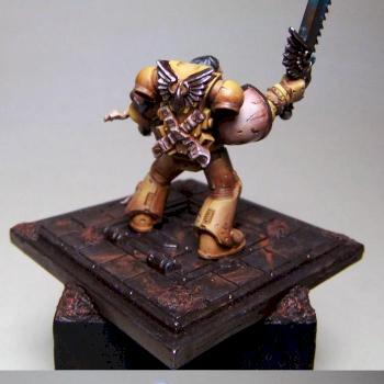 Yellow Space Marine by andee