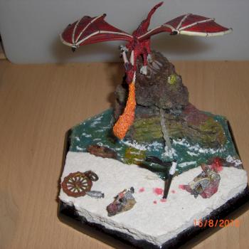 El ataque del dragón / Dragon´s attack by DARK_ ANGEL