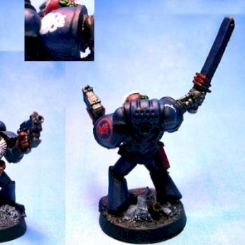 Crimson Fists Veteran Sergeant by slorak
