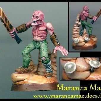 Poor little zombie lost in the cave by MaranzaMax