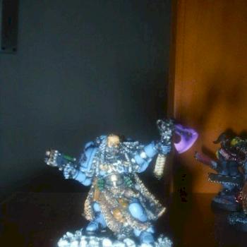 Space wolf rune priest by Leman