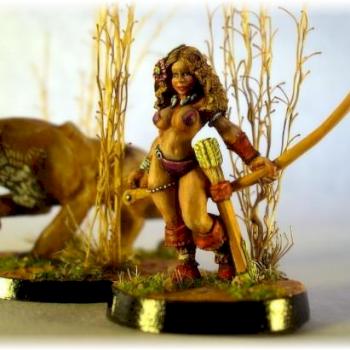 Amynthas and her by Monica Hobbs