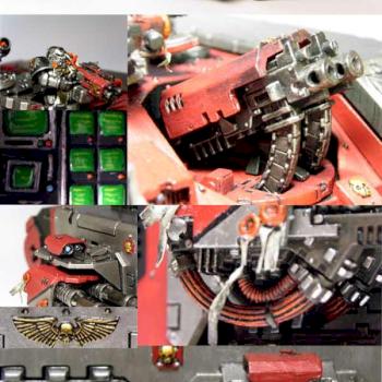 Grey Knight Inquisitor Land Raider by Grease monkey