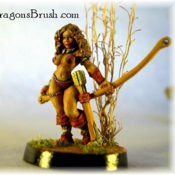 Amynthas the Huntress by Monica Hobbs