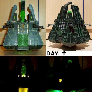 Necron Monolith by Mormacar