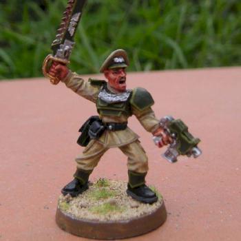 cadian lieutenant by Lord Macharius
