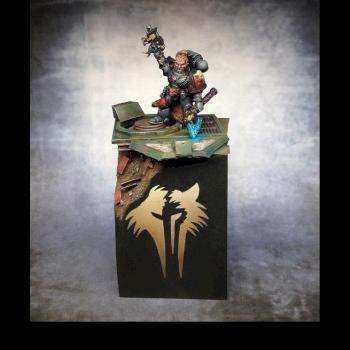 Space Wolf Wolf Guard Battle Leader by bucks