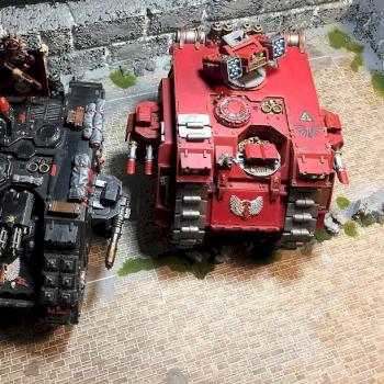 MK1 Land Raider Hyperios. by Zballz