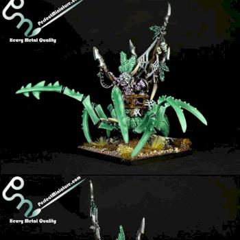 Goblin Big Boss on Gigantic Spider by perfectminiaturecom