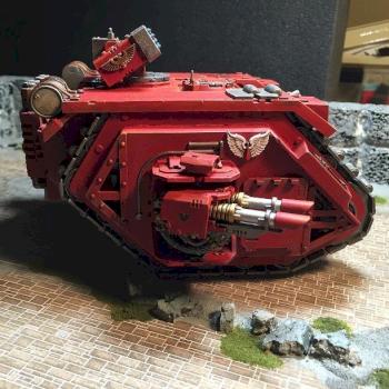 MK1 Land Raider Hyperios. by Zballz