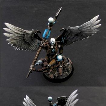 Harbinger of the Rusty Host (Necron Cryptek) by Vtek