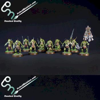 Chaos Daemons Plaguebearers of Nurgle by perfectminiaturecom