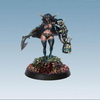 Kingdom Death Female Fighter by aurelio