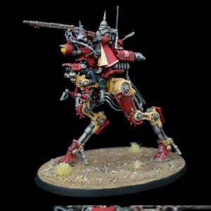 Adeptus Mechanicus Ironstrider Ballistarius by PraiseworthyStudios