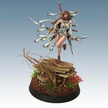 Kingdom Death Sword Hunter by aurelio