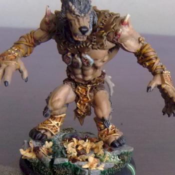 Feral Warpwolf - Circle of Orboros by Anubite