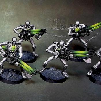 Necron Warriors by Awaken Realms