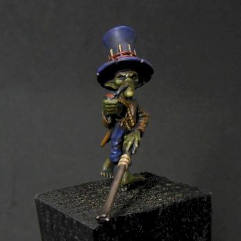 Smoking Bayou Gremlin by Brokencolony