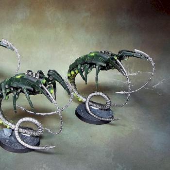 Necron Canoptek Wraiths by Awaken Realms