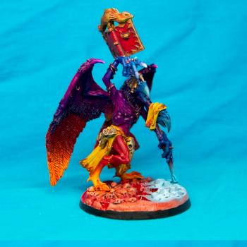 Kairos Fateweaver greater demon of Tzeentch by sshark