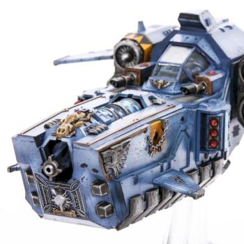 Space Wolves Stormfang Gunship by mediatrade