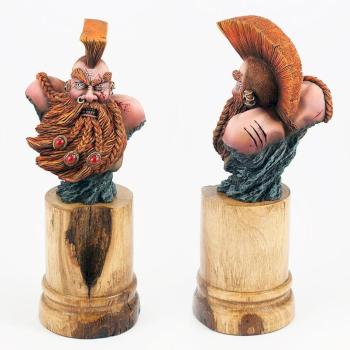 Gotrek - Dwarf Slayer Bust by Frost Devil