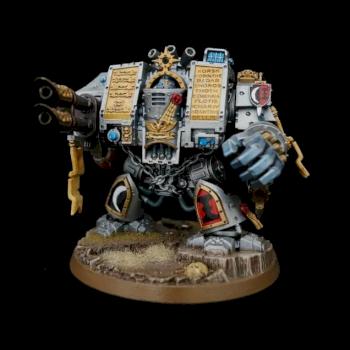 Warhammer 40k Grey Knight Venerable Dreadnought by PraiseworthyStudios