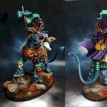 Lord Celestant on Dracoth by neojarlaxe
