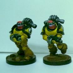 Heresy Imperial Fists by nurglespus