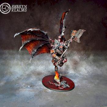 Chaos Daemons Bloodthirster of Khorne by Awaken Realms