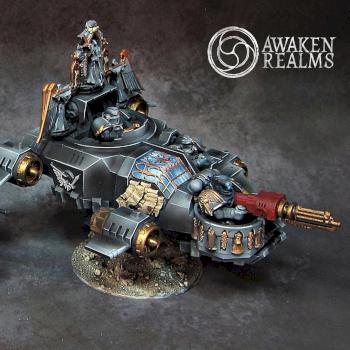 Dark Angels Ravenwing Land Speeder Vengeance / Darkshroud by Awaken Realms