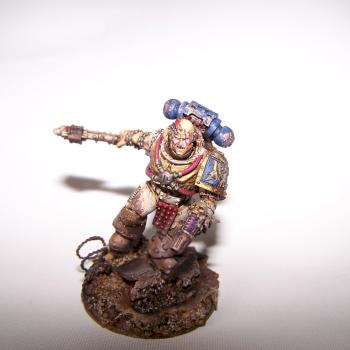 kharn. captain 8th company 12th legion world eaters by whitewash commissions