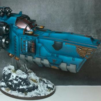 Stormwolf Stormfang Gunship Space Wolves by evilsunzacademy