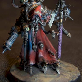 Adeptus Mechanicus Tech-Priest Dominus by bobflow