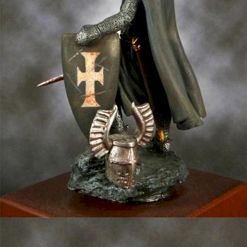 Knight Hospitaller 1250 A.D. 54mmm by tousgeo