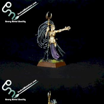Dark Elf Sorceress by perfectminiaturecom