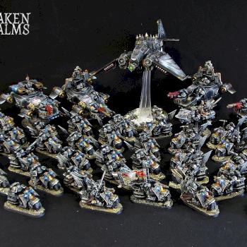 Dark Angels Ravenving army by Awaken Realms