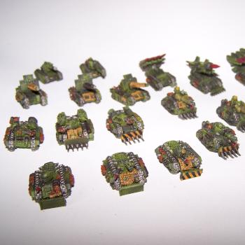 epic imperial guard tanks by whitewash commissions