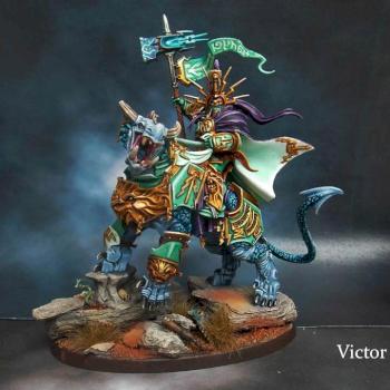 Lord Celestant on Dracoth by neojarlaxe